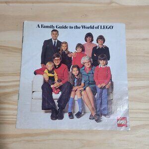 Vintage (1970s) Lego Brochure Leaflet "A Family Guide to the World of LEGO" 1976
